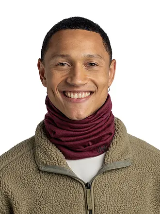 BUFF | Multifunktionstuch Midweight Merino | dunkelrot